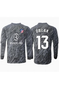 Atletico Madrid Jan Oblak #13 Keeper Fotballdrakt Hjemme Klær 2024-25 Lange ermer